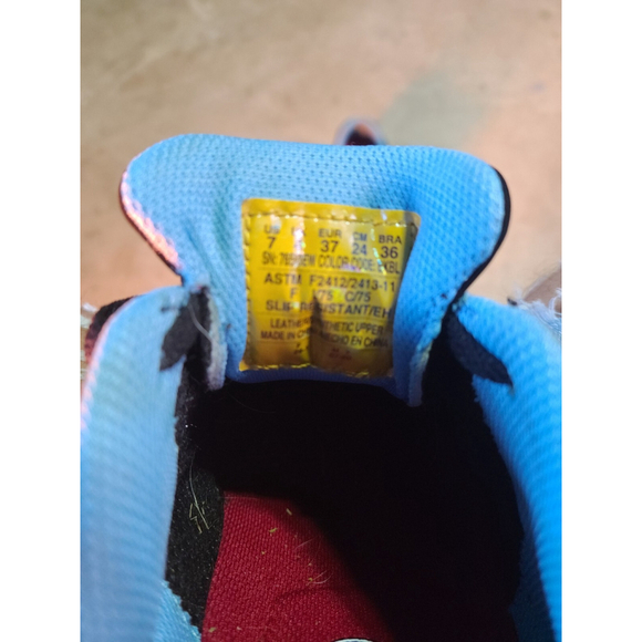 Sketchers Flex Sole WORK Alloy Toe Shoe Memory Foam Slip Resistant Women Size 7 - Picture 3 of 4